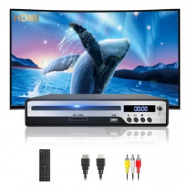 Reproductor De Dvd Con Hdmi Rca Usb Conector Doble