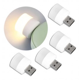 Mini Foco X4 Luz Led Lampara Usb De Noche Computadora 1w