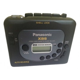 Walkman Panasonic Rq-v201. Rad Casset. Autorev.  Con Detalle