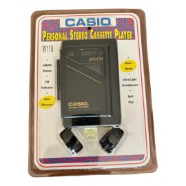 Walkman Pasa Cassette Radio Am Fm Casio W118