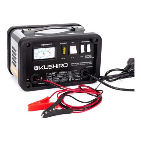 Cargador De Bateria 20a Autostop 12v 24v Auto Camioneta Cami