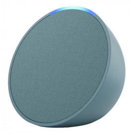 Alexa Echo Pop C2h4r9 Parlante Control De Voz Color Verde Azulado