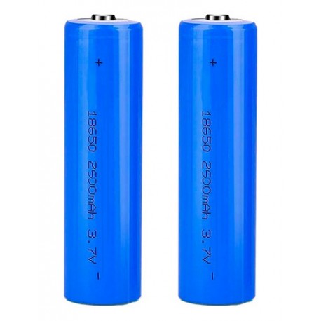 Kit 2 Baterías Recargables 18650 1800mah 3.7v Pila Energia