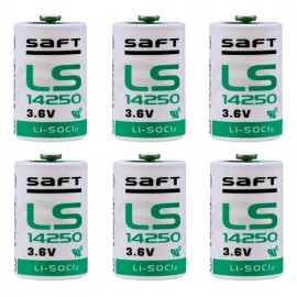 Ls14250 Marca Saft  3.6 Volts 1.2 Ampers 6 Piezas