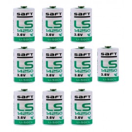 Ls14250 Marca Saft  3.6 Volts 1.2 Ampers 10 Piezas