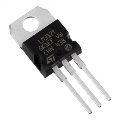 10 Pzas Lm317 Lm317t Regulador Voltaje Ajustable 1.2 A 37v