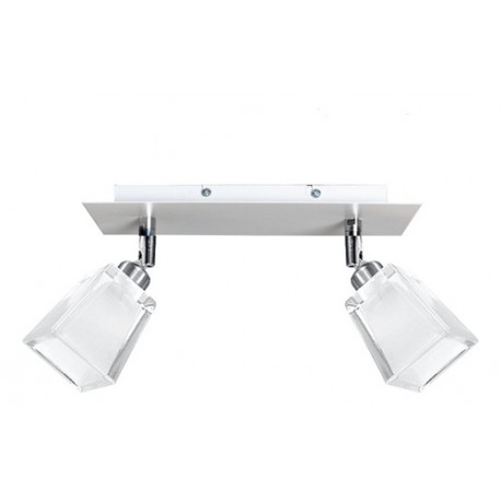 Aplique 2 Luces Movil Obelisco Acero Inoxidable Cromo – Baño