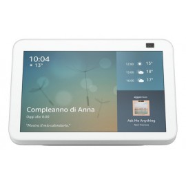 Amazon Echo Show Echo Show 8 2nd Gen Con Asistente Virtual Alexa, Pantalla Integrada De 8  Glacier White 110v/240v