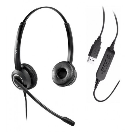 Vincha Cabezal Auricular Usb Profesional Callcenter T/ Jabra