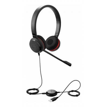 Headset Jabra Evolve 30 Ii Duo Usb 5399-829-309 Color Negro