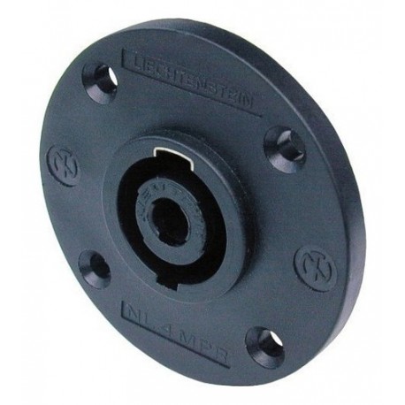 Conector Nl4mpr Con Panel Macho Neutrik Speakon De 4 Polos