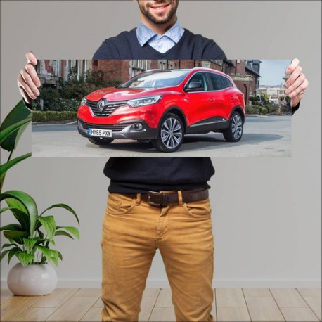 Cuadro 30x80cm Auto 2015 Renault Kadjar Bose Uk 78