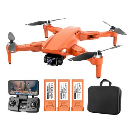 Mini Drone Lyzrc Lyzrc L900 Pro L900 Pro Se L900 Se Con Dual Cámara 4k Naranja 5ghz 3 Baterías