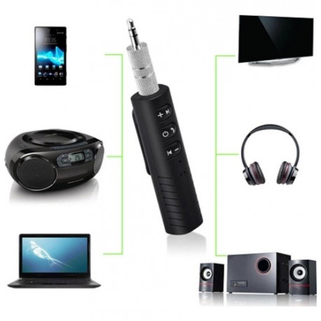 Receptor Bluetooth Auxiliar 3.5 Manos Libres Recargable