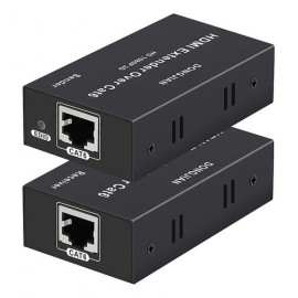 Extensor De Hdmi 60m Cat 5e/6 Full Hd 1080p 60hz 3d
