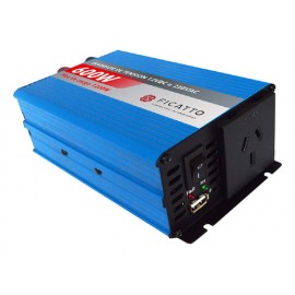 Inversor Corriente 12v/220v 600w Inverter Ficatto