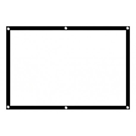 Pantalla Para Proyector 50 Pulgadas 16:9 Lona Front Mate