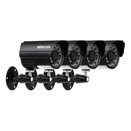 Kit De Cámaras Cctv Ahd De 720p, 4 Piezas