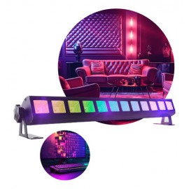 Lampara Destellador De Luz Barra Led Rgb 24 W T4822