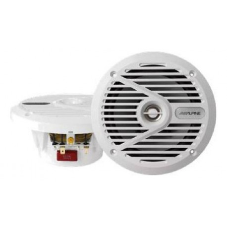 Bocinas Marinas Alpine De 2 Vias Sps-m601w Gran Calidad Color Blanco