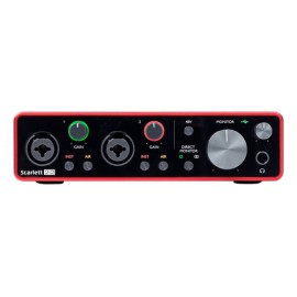 Placa De Audio Focusrite Scarlett 2i2 3ra Generación