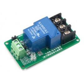 Modulo Relay 1 Canal 5 Y 12volts 30a Aislado Optoaclopador.