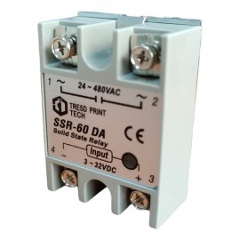 Modulo Ssr-60da Relevador De Estado Solido 60a Relay 3-32vdc