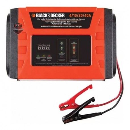 Cargador Batería Inteligente 40a Black&decker Bc40-ar