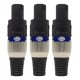 Conector Speakon 3pz Harden Pl-254 Alto Rendimiento 4pines