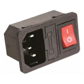 Conector Macho Para Interlock Con Switch Fusible