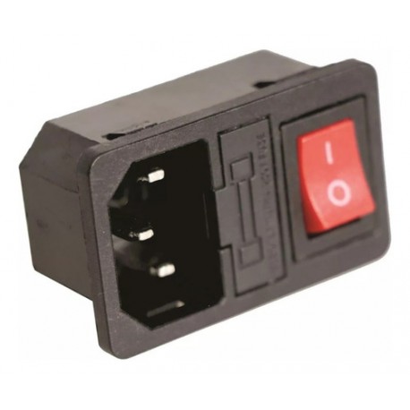 Conector Macho Para Interlock Con Switch Fusible