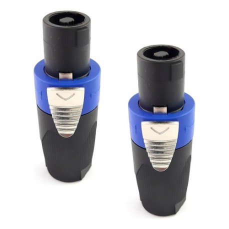 Plug Speakon Tipo Neutrick Para 4 Vías 705-987