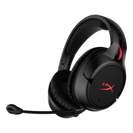 Auriculares Gamer Inalámbricos Hyperx Cloud Flight Hx-hscf Negro Con Luz  Rojo Led