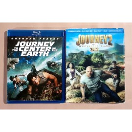 Journey To The Center + Journey 2 – Blu-ray 3d + 2d Original