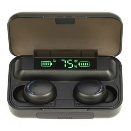 Auriculares In-ear Gamer Inalámbricos Tws F9-5 Bth-f9-5 Negro