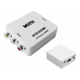 Conversor Adaptador De Video Rca Av  A Hdmi 720p 1080p