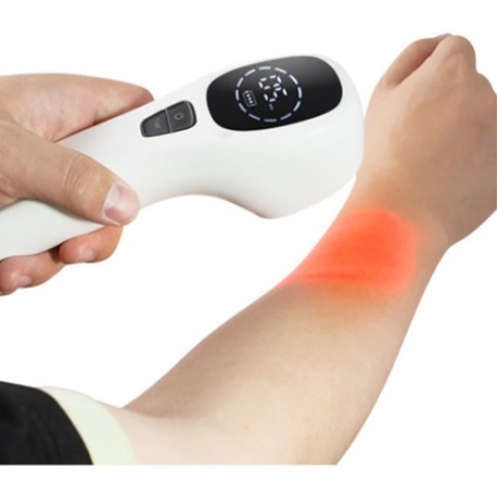 Instrumento De Fisioterapia De Masaje Con Láser Frío Para Al Color Del Láser Blanco