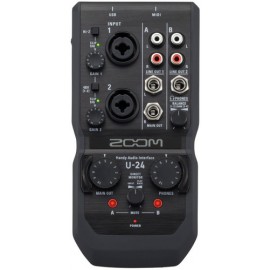 Interface Zoom U-24/240gl Interfaz Portatil Grabacion