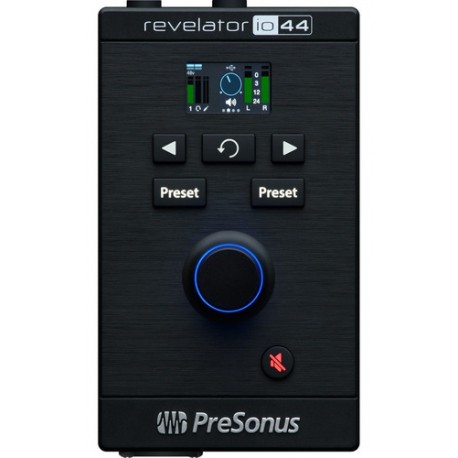 Presonus Revelator Io44 Interfaz Audio Streaming Podcast Usb Color Negro