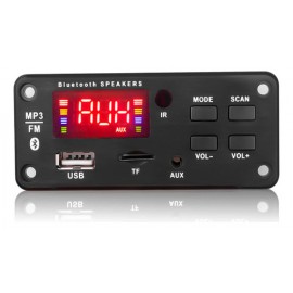 Modulo Mp3 Bluetooth 5.0 Usb Fm Aux  2 * 25w + Ctrol Remoto