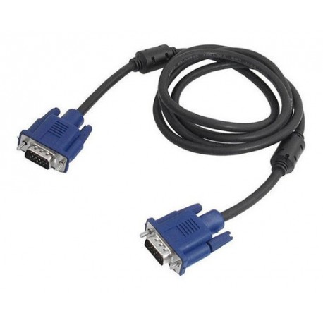 Cable Vga A Vga Macho 1.5 Metros Blindado Proyector Pc Lap