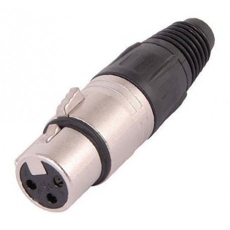 Neutrik Nc3fx-d Ficha Conector Xlr Canon Hembra A Cable 3pin