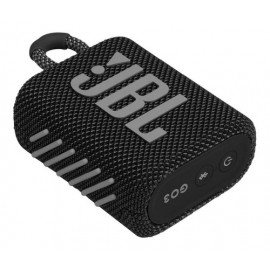 Parlante Jbl Go 3 Jblgo3 Portátil Con Bluetooth Waterproof  Negro