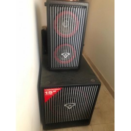 Parlante Cva-115+ Subwoofer Cba-28 Cerwin Vega Como Nuevos