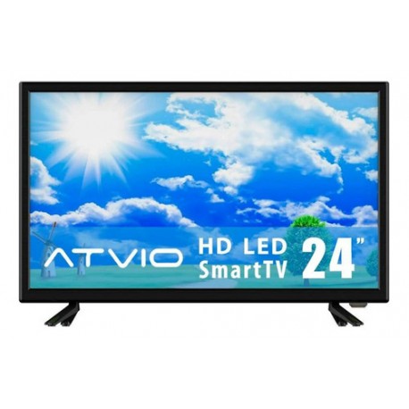 Smart Tv Atvio 24 Pulgadas Pantalla Hdmi Hd Roku Tv