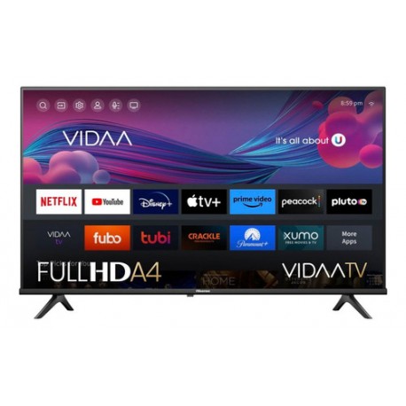 Pantalla Hisense 40 Pulgadas 40a4kv Smart Tv Vidaa Full Hd