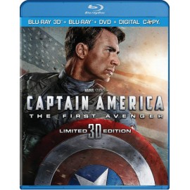 Blu-ray Captain America The First Avenger 3d + 2d + Dvd