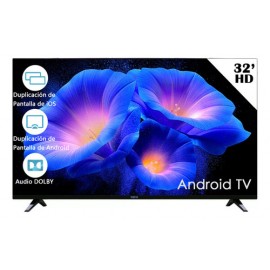Smart Tv Pantalla 32 Pulgadas Vopo Android Tv Dled Hd Dolby Vision Hdr Admite Duplicación De Pantalla Para Teléfonos Android E 