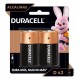 Pila Alcalina Duracell Tipo D Grande Paquete Con 2 Piezas De 1.5v