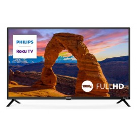 Smart Tv Pantalla 40  Philips Led Roku Full Hd 40pfl6533/f7